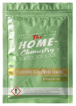Sealed bag of 2-FDCK (2-fluorodeschloro-ketamine)
