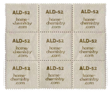 ALD-52 Blotters Strip Paper | Home-Chemistry.com